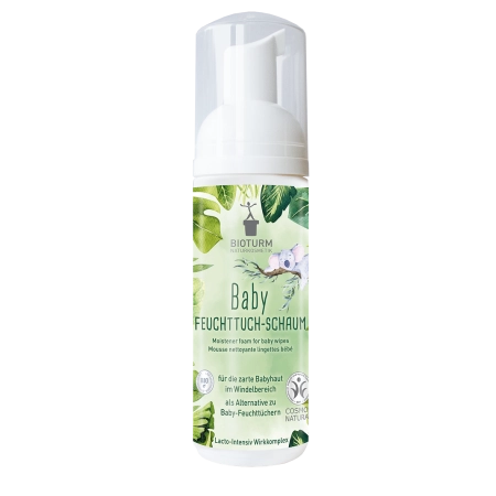 Bioturm - Baby Feuchttuch-Schaum - 150ml| Miraherba Babypflege
