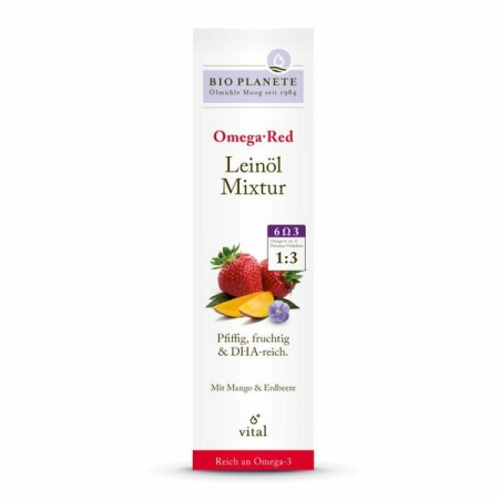 Bio Planete - Omega Red Leinöl-Mixtur - 0,1l