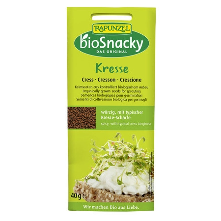 Rapunzel - bioSnacky Kresse Keimsaat - 40g
