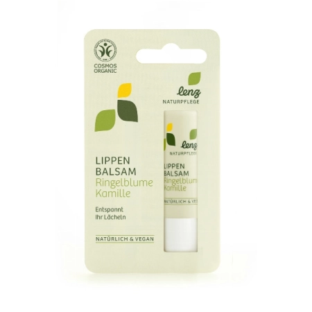 lenz - baume pour les lèvres à la camomille de souci - 1 x 4.8g