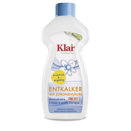 Klar -  Entkalker mit Zitronensäure - 500ml | Miraherba Öko Haushalt