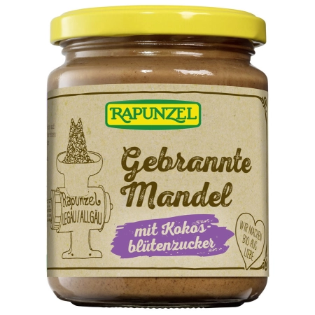 Rapunzel - Gebrannte Mandel Aufstrich mit Kokosblütenzucker - 250g