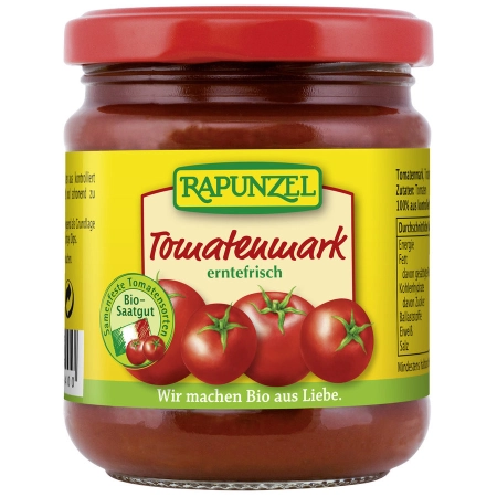 Raiponce - concentré de tomates dans un verre - 100g