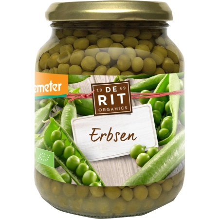 De Rit - Erbsen fein - 350g | Miraherba Bio-Lebensmittel