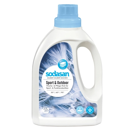 Sodasan - Sport & Outdoor Waschmittel - 750ml | Miraherba Waschmittel
