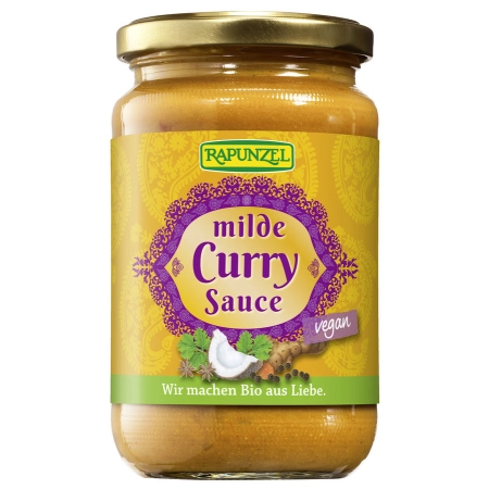 Raiponce - sauce curry douce - 350ml | Aliments Biologiques Miraherba