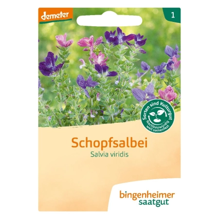 Bingenheimer Saatgut - Schopfsalbei - 0,4g | Miraherba Pflanzen