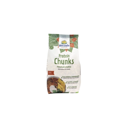 Govinda - Bio Protein Chunks fein - 125g | Miraherba Bio Lebensmittel