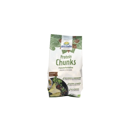 Govinda - Bio Protein Chunks grob - 125g | Miraherba Bio Lebensmittel