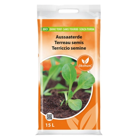 Ökohum - tierra de siembra orgánica - 15l | Plantas de Miraherba