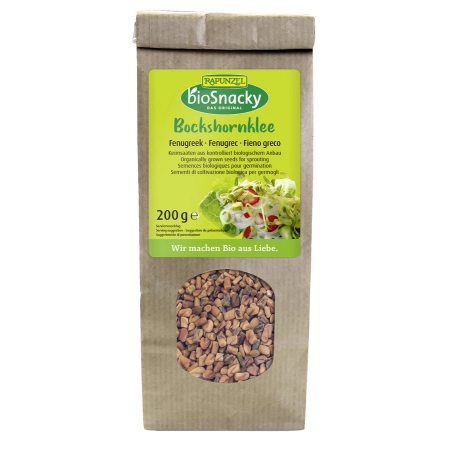 Rapunzel - bioSnacky Bockshornklee - 200g | Miraherba Bio-Keimsaat