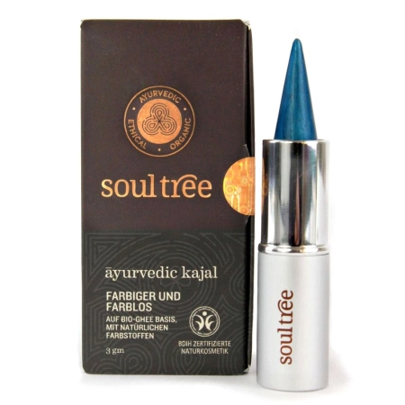 soultree - Kajal Aquamarin Blau - 3g | Miraherba Naturkosmetik