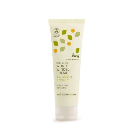 lenz - Baby Wund- & Windelcreme Sanddorn Kamille - 75ml