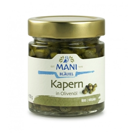 MANI - Bio Kapern in Olivenöl - 180 g