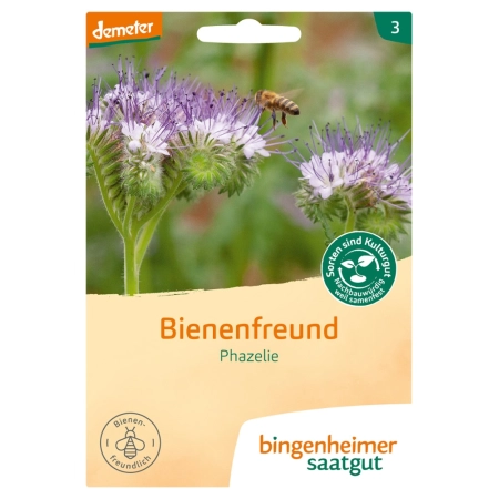 Bingenheimer Saatgut - Phazelie Bienenfreund | Miraherba Pflanzen