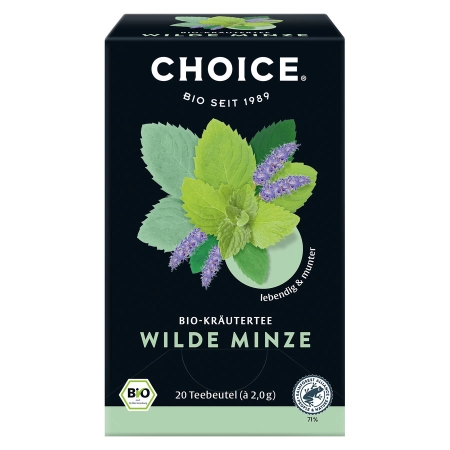 CHOICE - Wilde Minze Bio Tee - 40g | Miraherba Bio-Tee