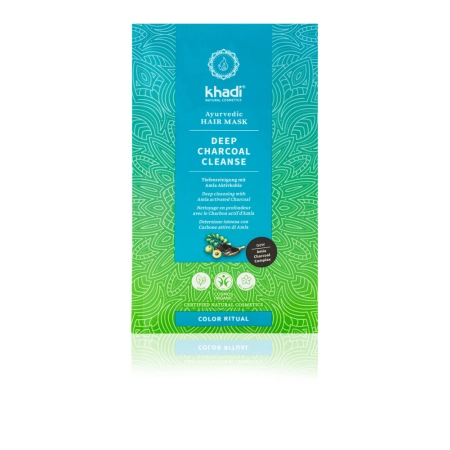 Khadi - deep charcoal cleanse Haarmaske | Miraherba Naturkosmetik