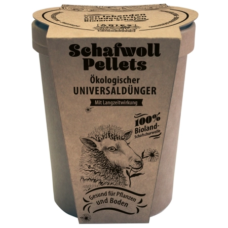 Aries - Schafwollpellets Dünger - 450g | Miraherba Öko Garten