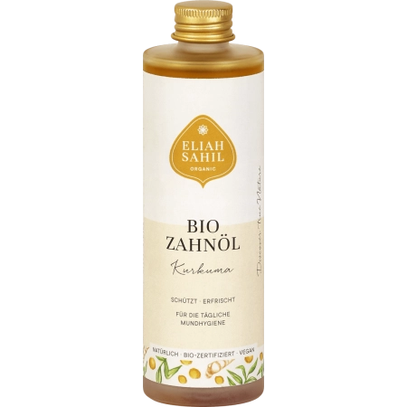 Eliah Sahil - Bio Zahnöl Kurkuma - 100 ml | Miraherba Zahnpflege