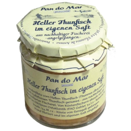 Pan do Mar - Heller Thunfisch im eigenen Saft - 220g | Miraherba Fisch