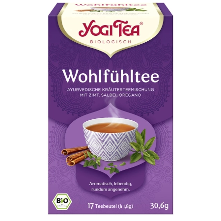 Yogi Tea - Thé Bio Bien-être - 17 sachets | Thé bio Miraherba