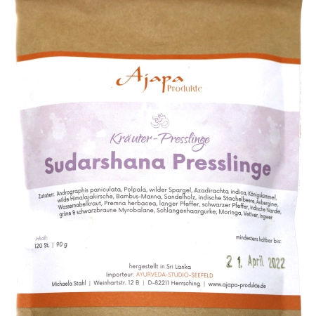 Ajapa - Gránulos Sudarshana - 90g | Miraherba Ayurveda