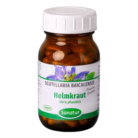 Sanatur - Helmkraut - 60 Kapseln | Miraherba Nahrungsergänzung